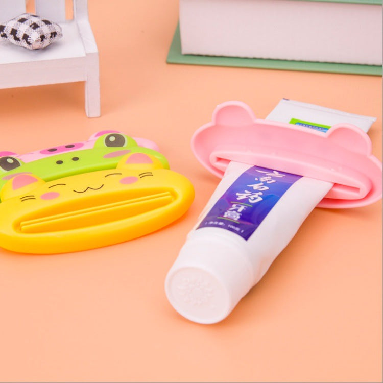 Cartoon lazy toothpaste