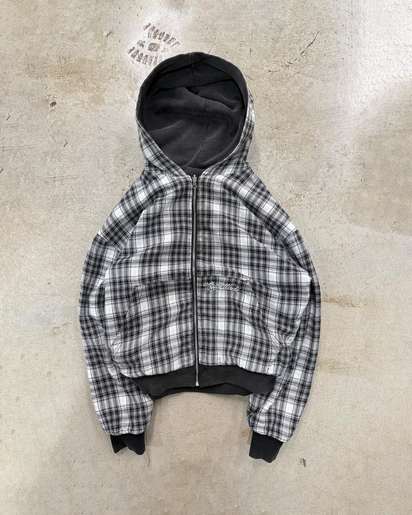 Double-sided Wear Hooded Cardigan Sweater