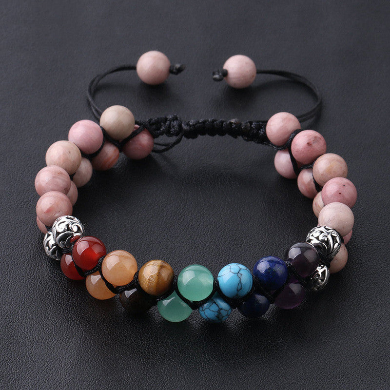 Natural Stone Bead Bracelet