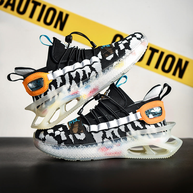 Zebra Speed Athletic Running Shoes