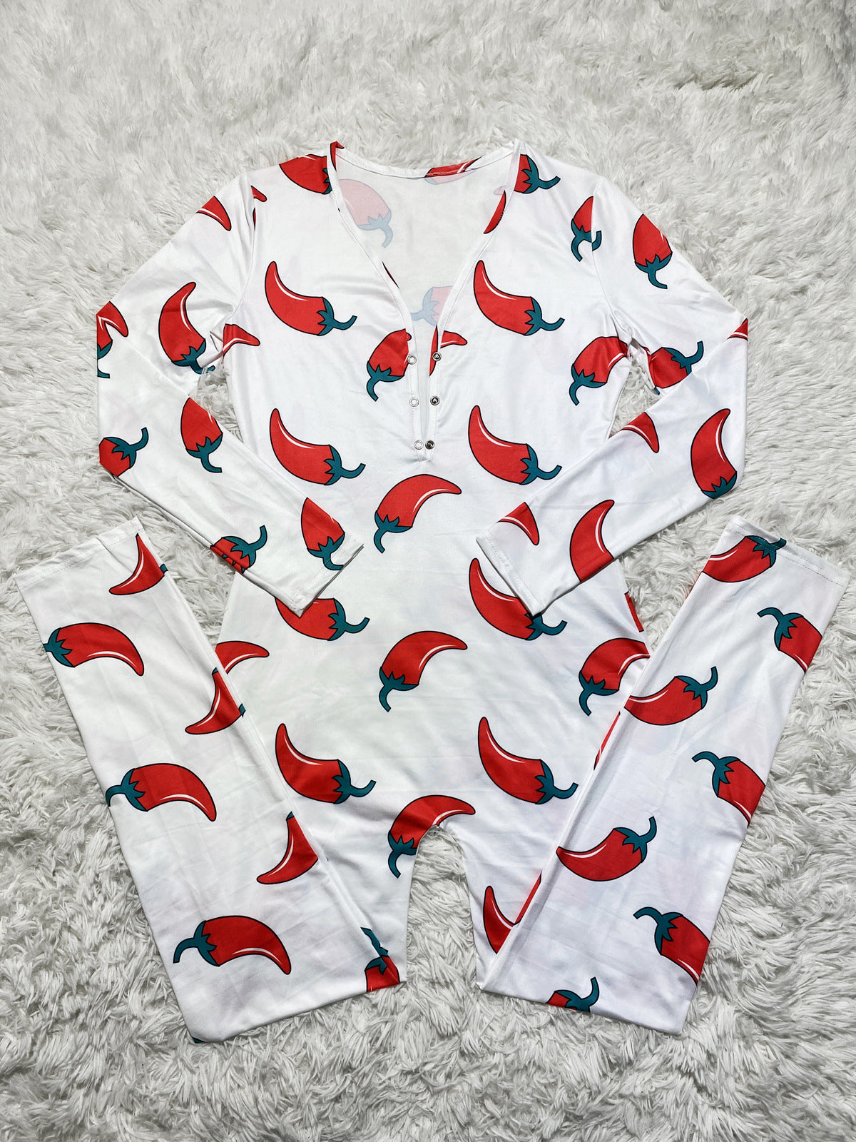 Casual Pattern Printed Long Sleeve Pants