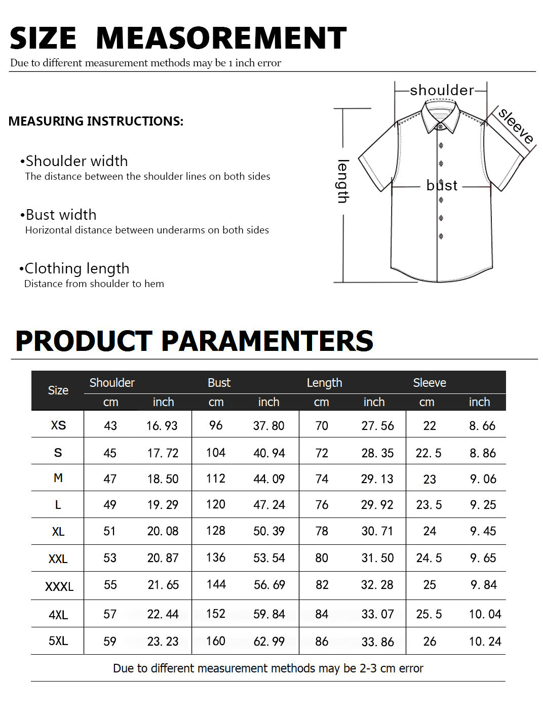 Hawaiian Printed Short Sleeve Shirt European Size Men's Shirt