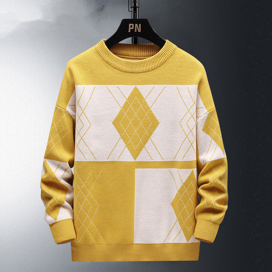 Sweater Men's Loose Outer Wear Autumn And Winter New Style