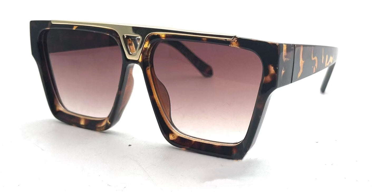 New Large Square European And American Sunglasses