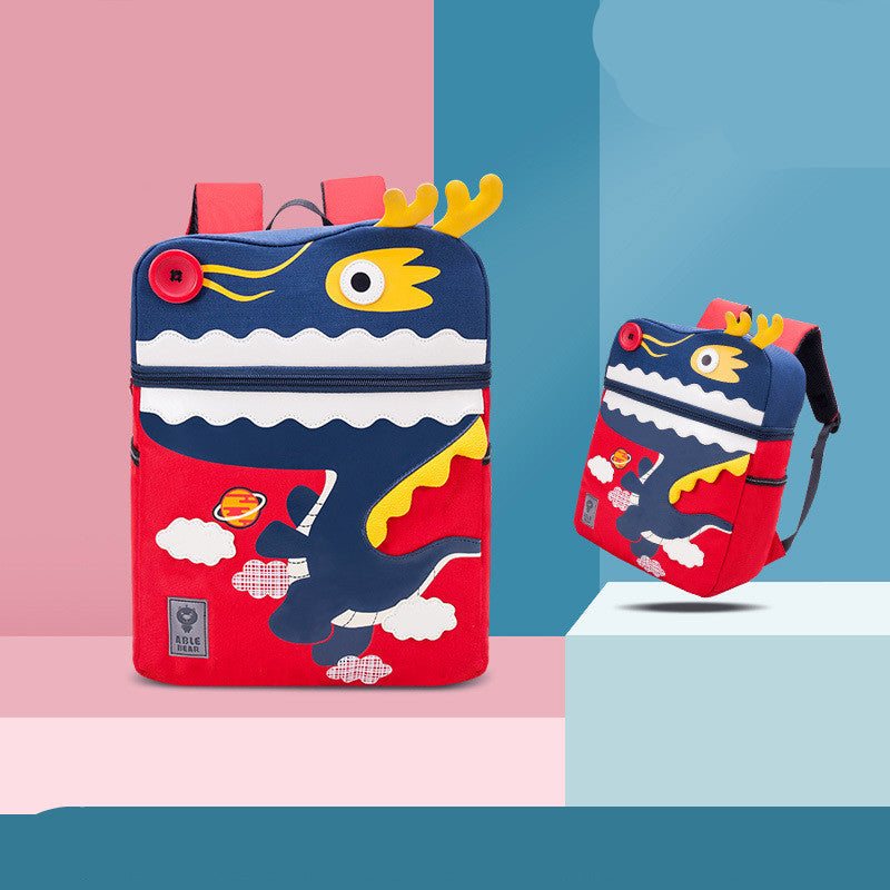 Cute Cartoon Kindergarten 5 Years Old Men And Women With Backpacks