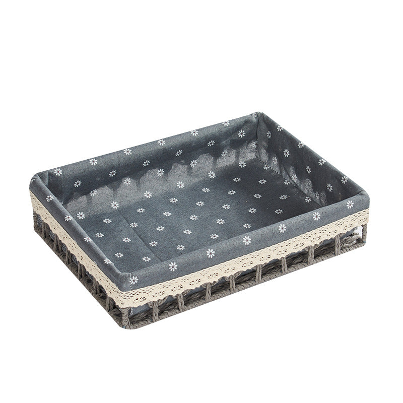 Fashion Creative Rattan Woven Storage Basket