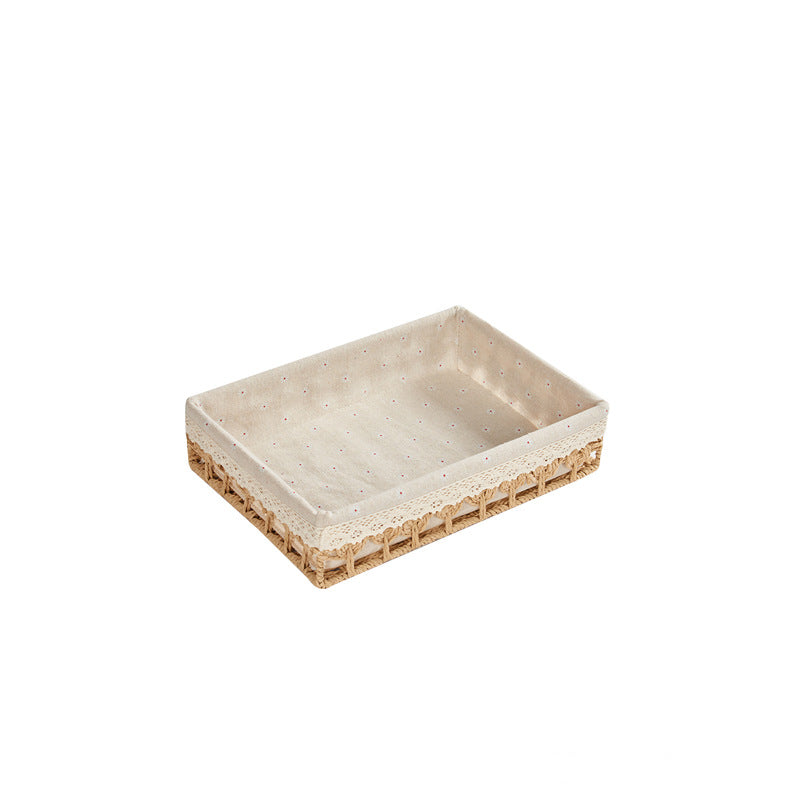 Fashion Creative Rattan Woven Storage Basket