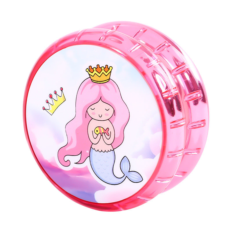 Glowing Yo-Yo Boy Flash Toy Girl Live Sleep Professional Metal Yo-Yo