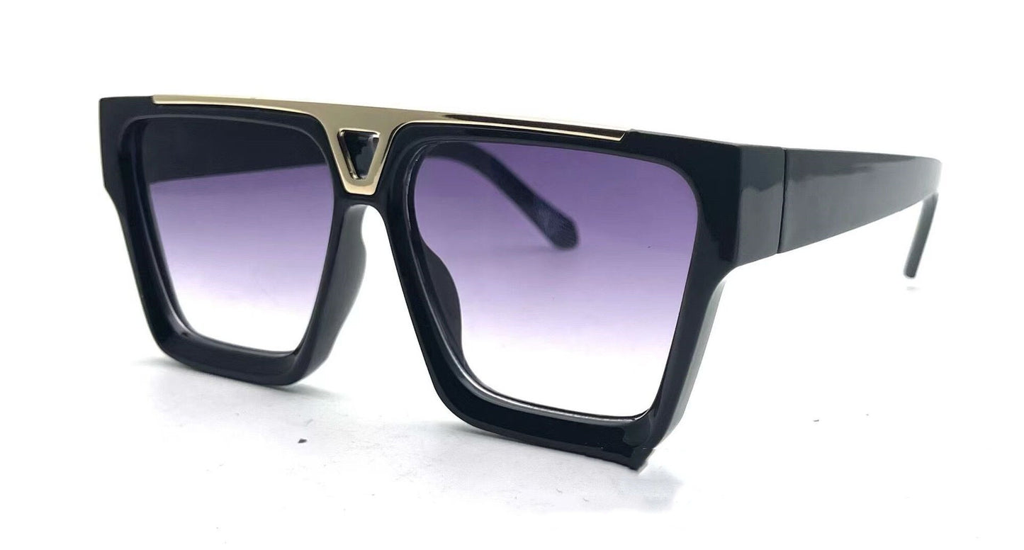 New Large Square European And American Sunglasses