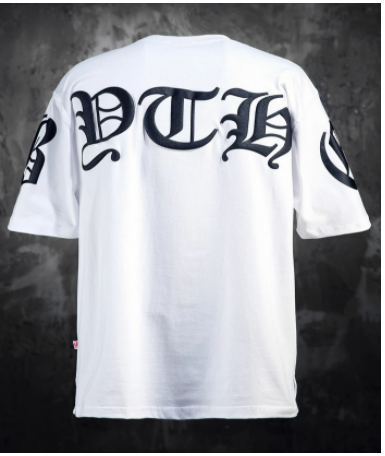 Sanskrit Men's Muscle Workout Clothes Breathable Loose Short Sleeve