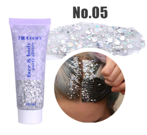 Mermaid Scales Face Body Lip Glitter Eyeshadow Glitter Polarized Light