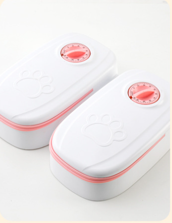 Pet Feeder Smart Food Dispenser For Cats Dogs Timer Stainless Steel Bowl Auto Dog Cat Pet Feeding Supplies