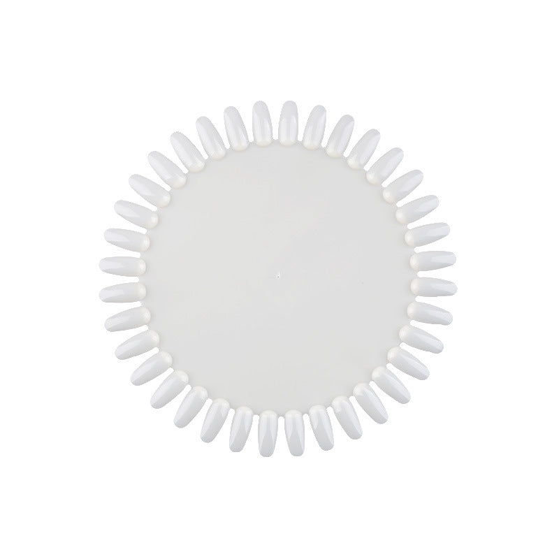 Nail Polish Big Round Nail Polish Glue Color  Card Display Rack