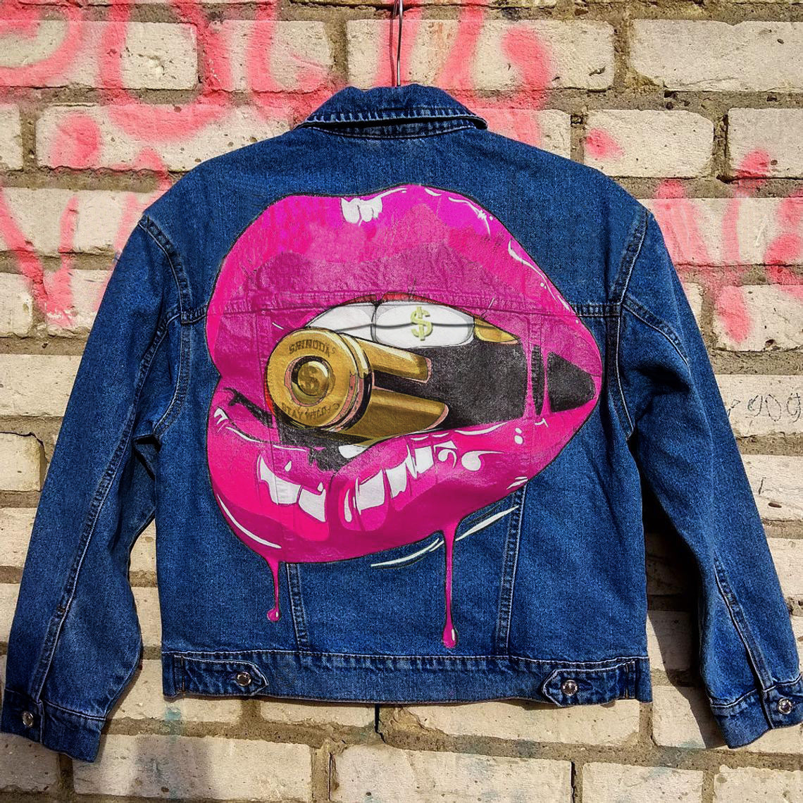 Female European And American-style Mid-length Loose Denim Jacket