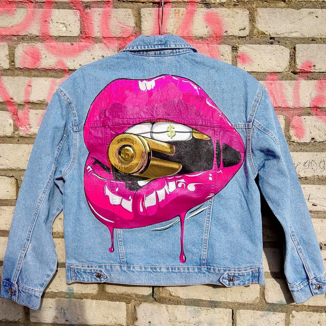 Female European And American-style Mid-length Loose Denim Jacket