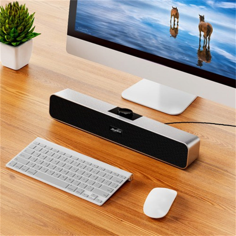 Home Fashion Simple Desktop Long Bluetooth Speaker