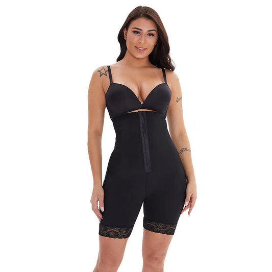 Wear High-waisted Body-shaping Breathable Breast-supporting Corset Shapewear
