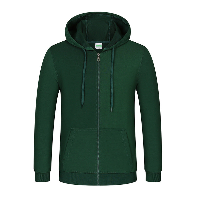 Class Suit Zipper Long-sleeved Hoodie Coat