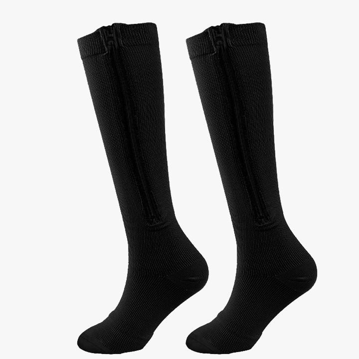 Men's And Women's Fashion Simple Solid Color Stockings Sports Pressure Socks
