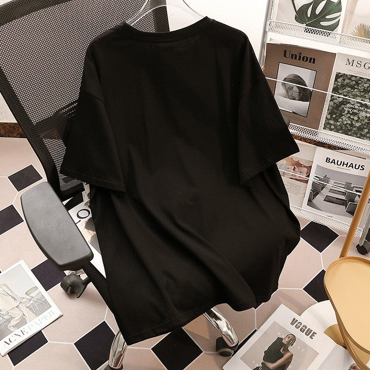 Women's Cotton Short-sleeved T-shirt