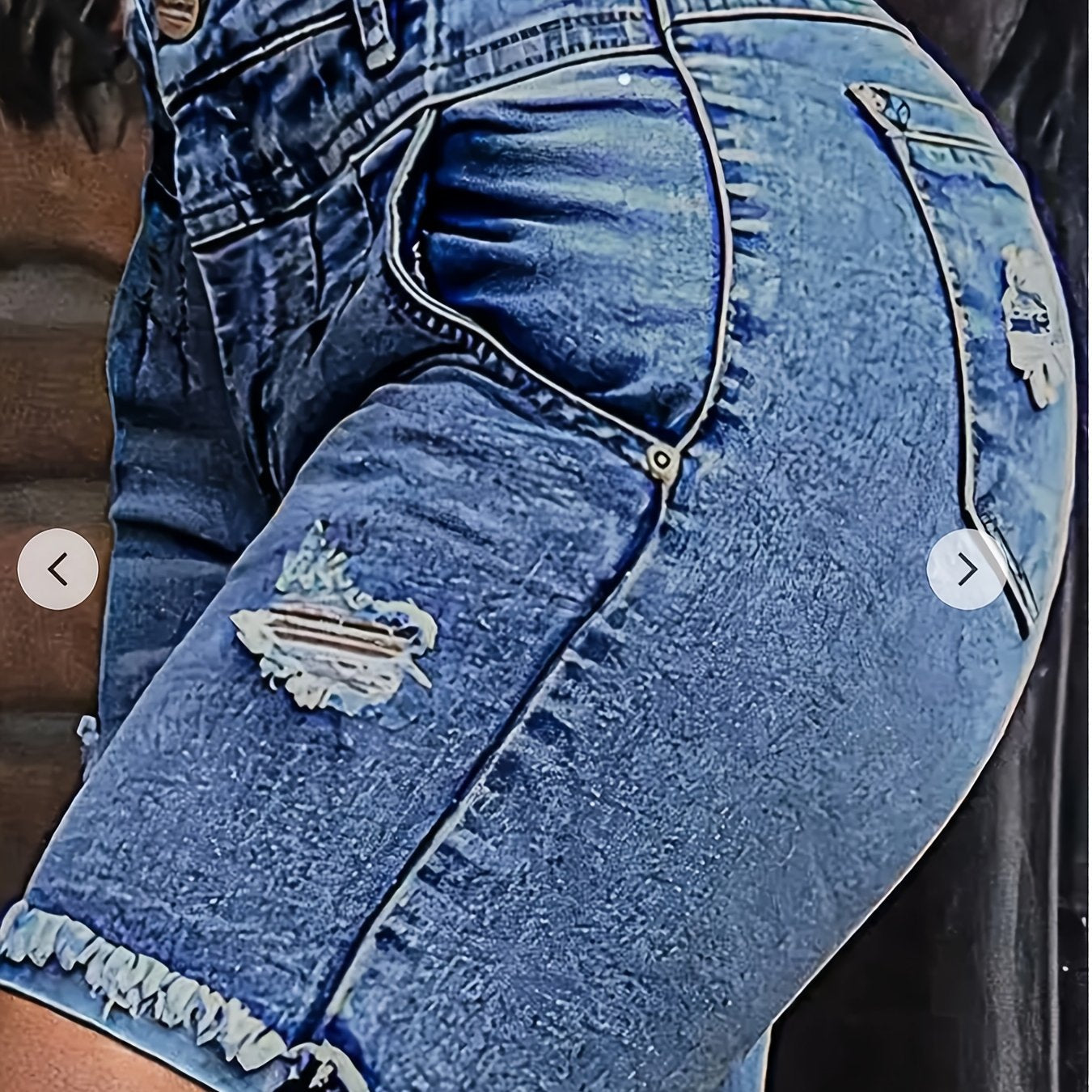 Women's Fashion Personality Plus Size Jeans
