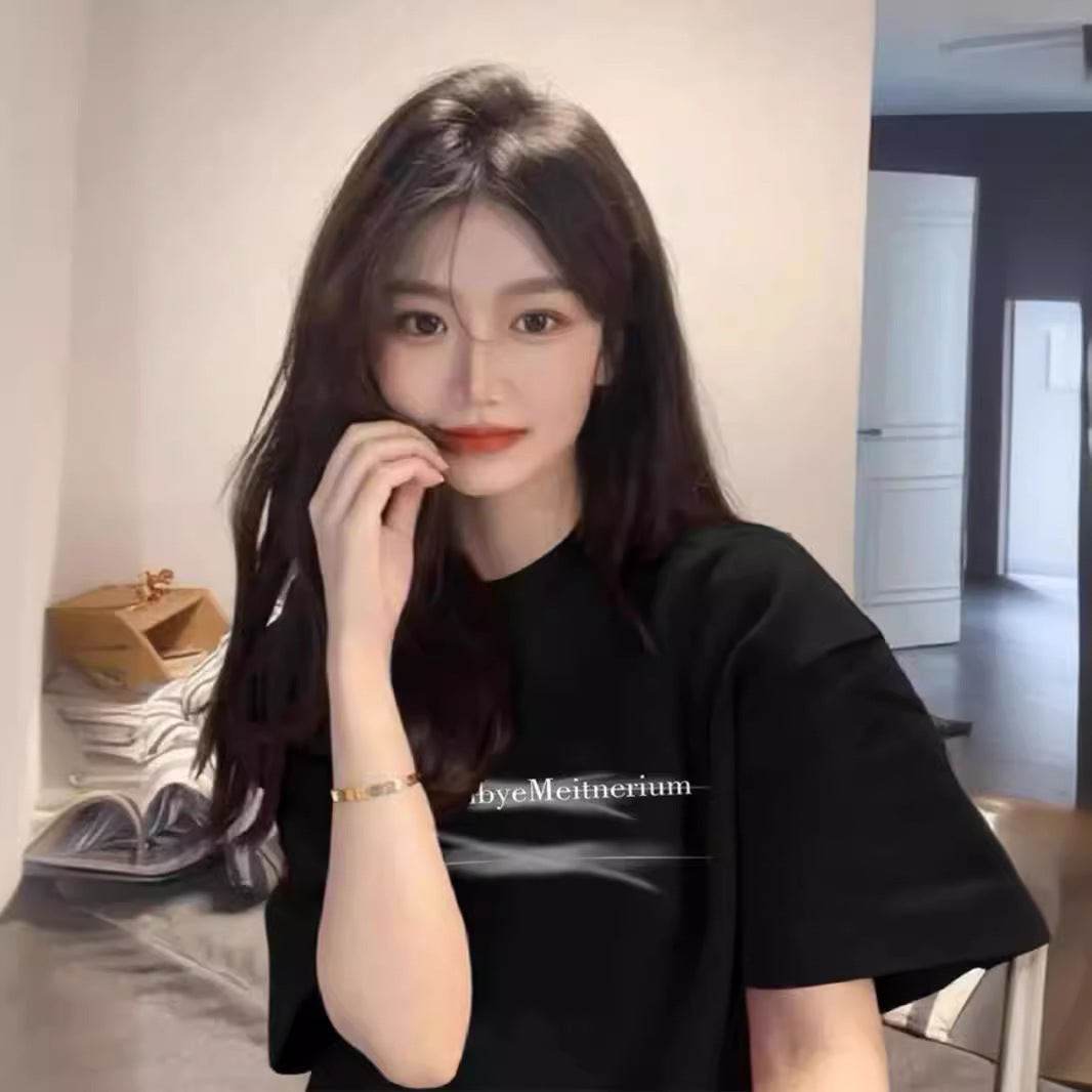 Women's Cotton Short-sleeved T-shirt