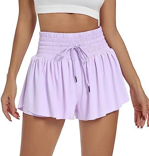 Women's Solid Color Elegant Sports High Waist Shorts