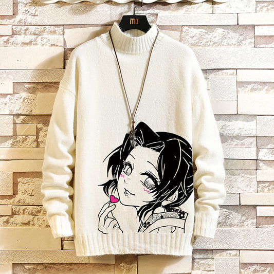 Men's Trendy Warm Fleece Thick Sweater