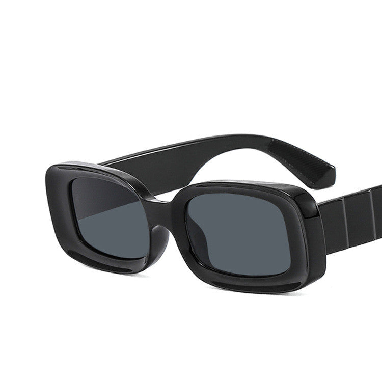 European And American Square Sunglasses Jelly Color Personality