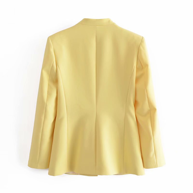 Spring And Summer Fashionable Color Small Suit Women Slim And Thin Texture Suit Jacket Tide