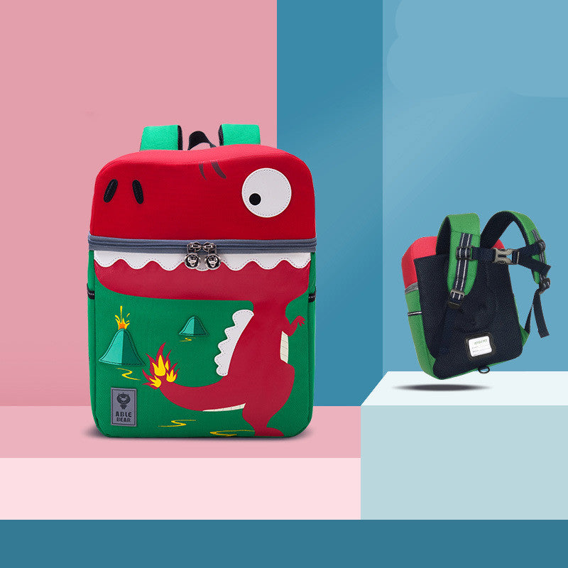 Cute Cartoon Kindergarten 5 Years Old Men And Women With Backpacks