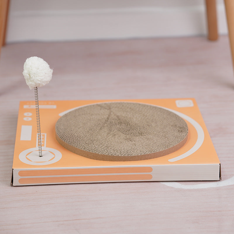 Radio Cat Scratcher Cat Litter Integrated Carton Corrugated Cat