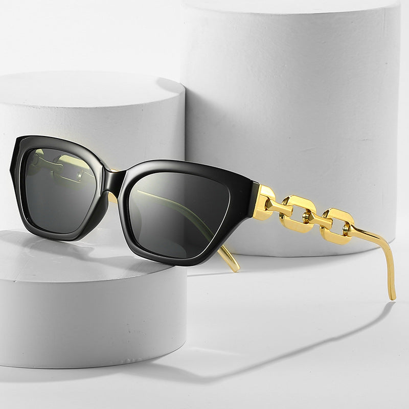 Fashion Street Shooting Polygon Sunshade Sunglasses