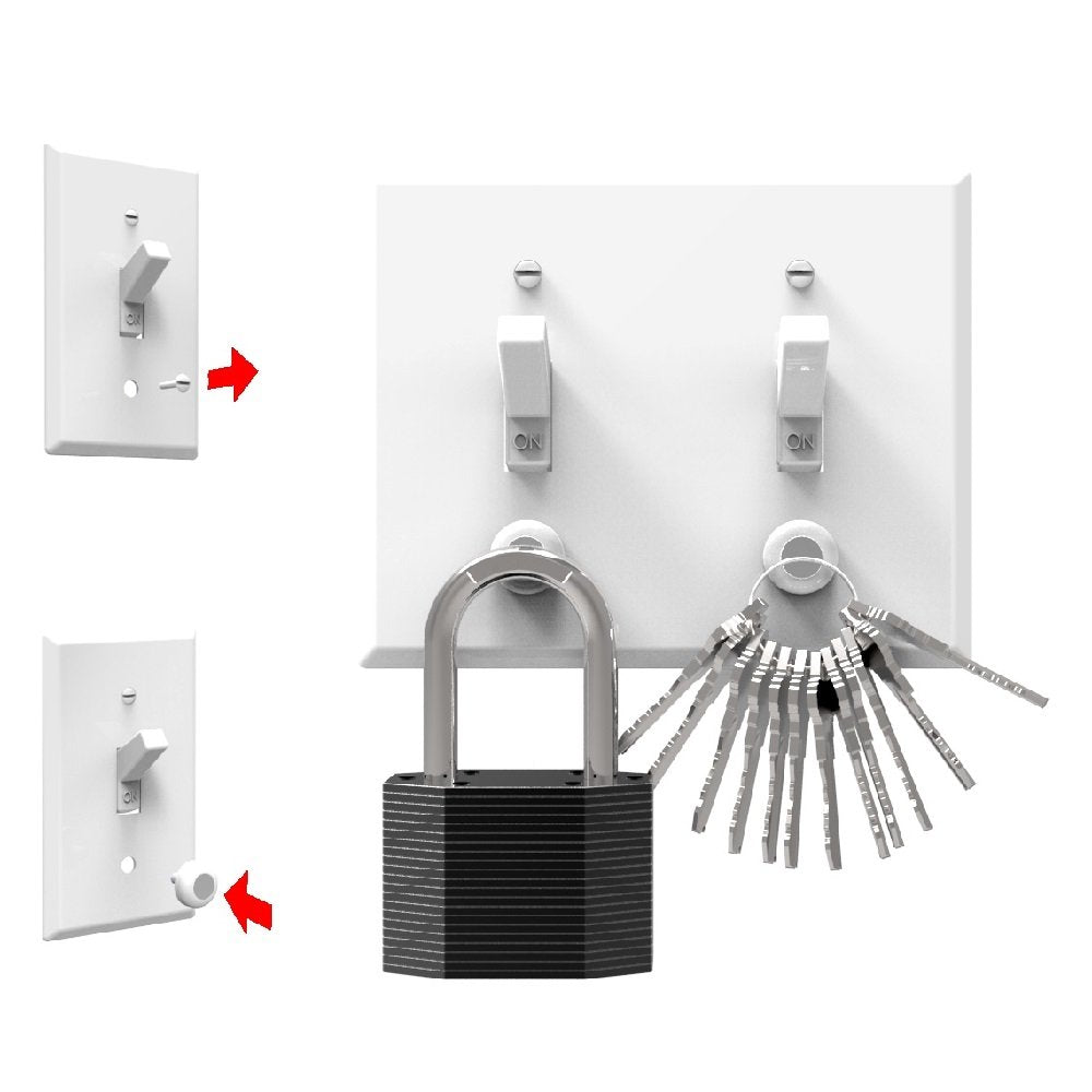 Magnetic Adsorption Key Storage Hook Wire Fixer