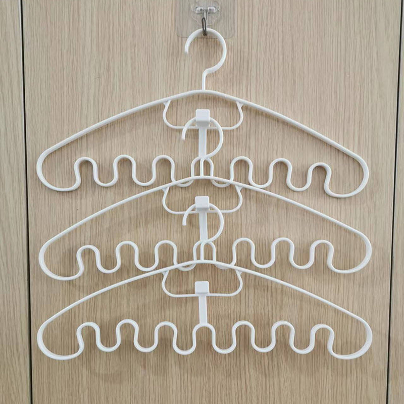 Wave Coat Hanger Wardrobe Plastic Traceless Sling