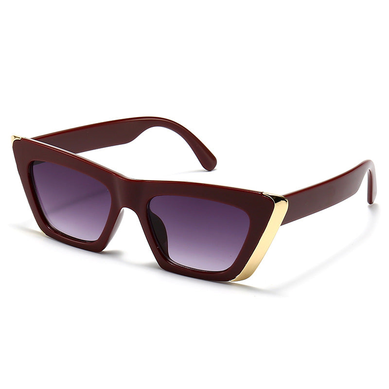 European And American Street Shooting Ins Net Red Model Square Sunglasses