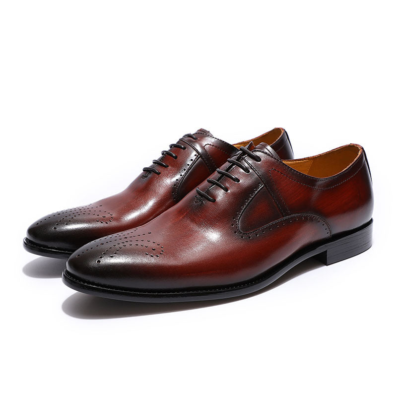 Classic Business Formal Leather Shoes Cross-border Men's Shoes