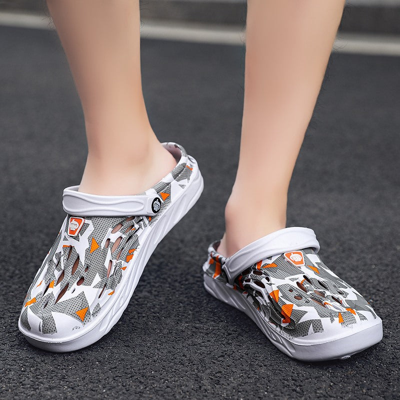 Men's Casual Breathable Camouflage Personalized Slippers