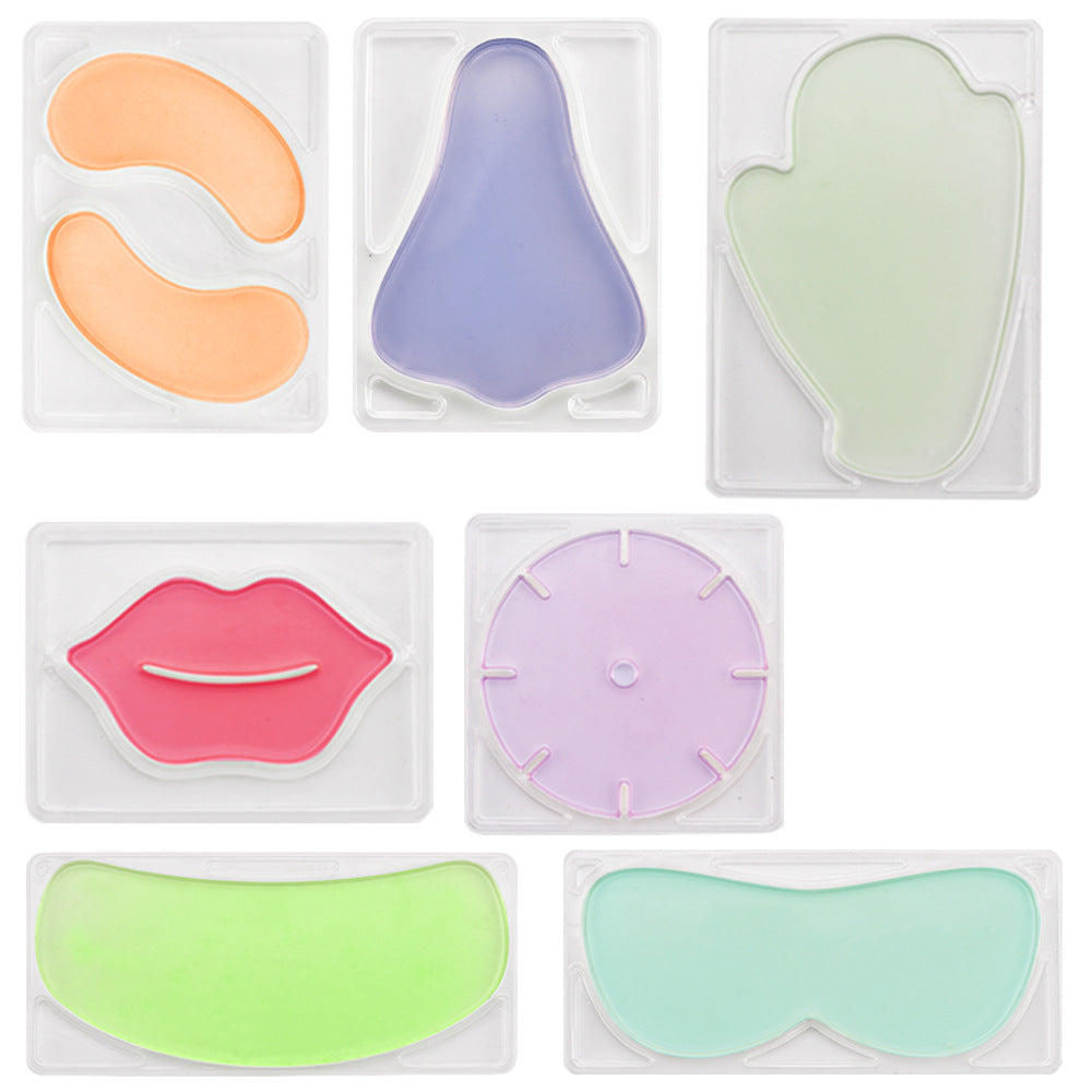 Facial Mask Set Hand Touch Lip Mask Eye Bag Mask Eye Mask Mask Nasal Mask Makeup Worker