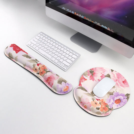 Keyboard Support Milk Silk Fabric Comfortable Feel Office