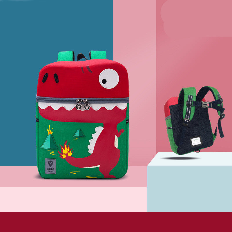 Cute Cartoon Kindergarten 5 Years Old Men And Women With Backpacks