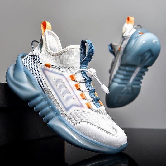 Breathable Mesh Popcorn Sports Running Shoes Casual Shoes