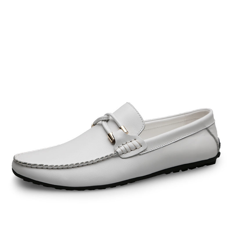 Spring New Men's Casual Business Leather Shoes, Men's Shoes, Leather Single Shoes, Breathable Shoes, One Drop Shipping