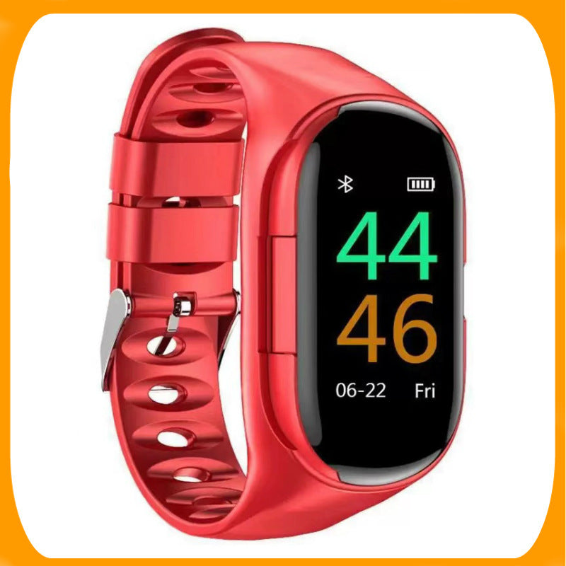 M1 Smart Bracelet Wireless Headset Heart Rate Bluetooth Calling Bracelet Two In One Music Bracelet Health Bracelet