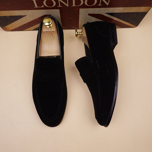 Products Korean Version Of The Pointed-toe Men's Leather Shoes