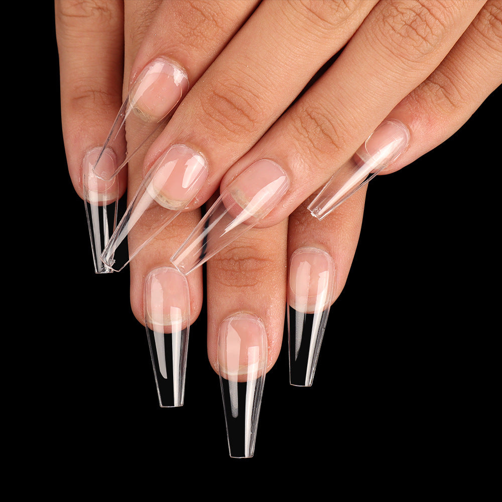 Nail Enhancement Piece 100 Pieces Bagged Transparent