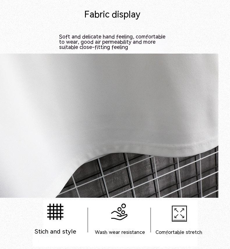 Suit Short Sleeve T-shirt Men's Summer