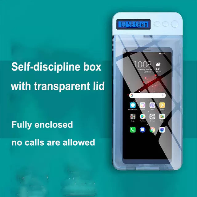 Fashion Simple Mobile Phone Timing Time Lock Box