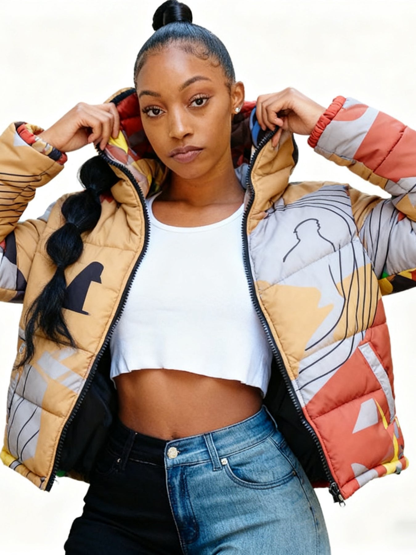 Women's Jackets, Cute Short Warm Coats, Fashionable Casual Cardigan Coats, Colorful Parkas