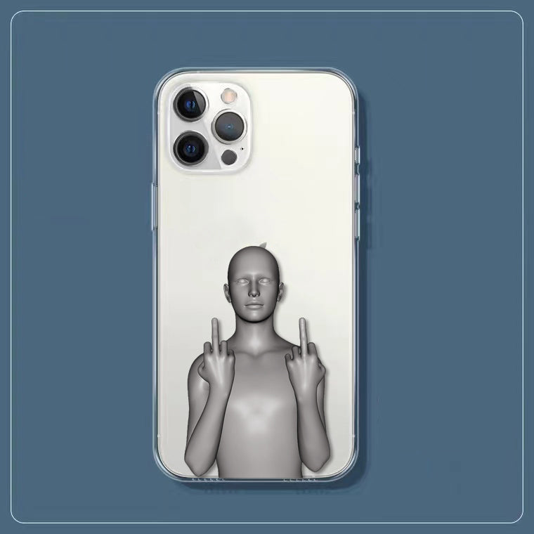 Personality And Creativity Spoof Mobile Phone Soft Shell